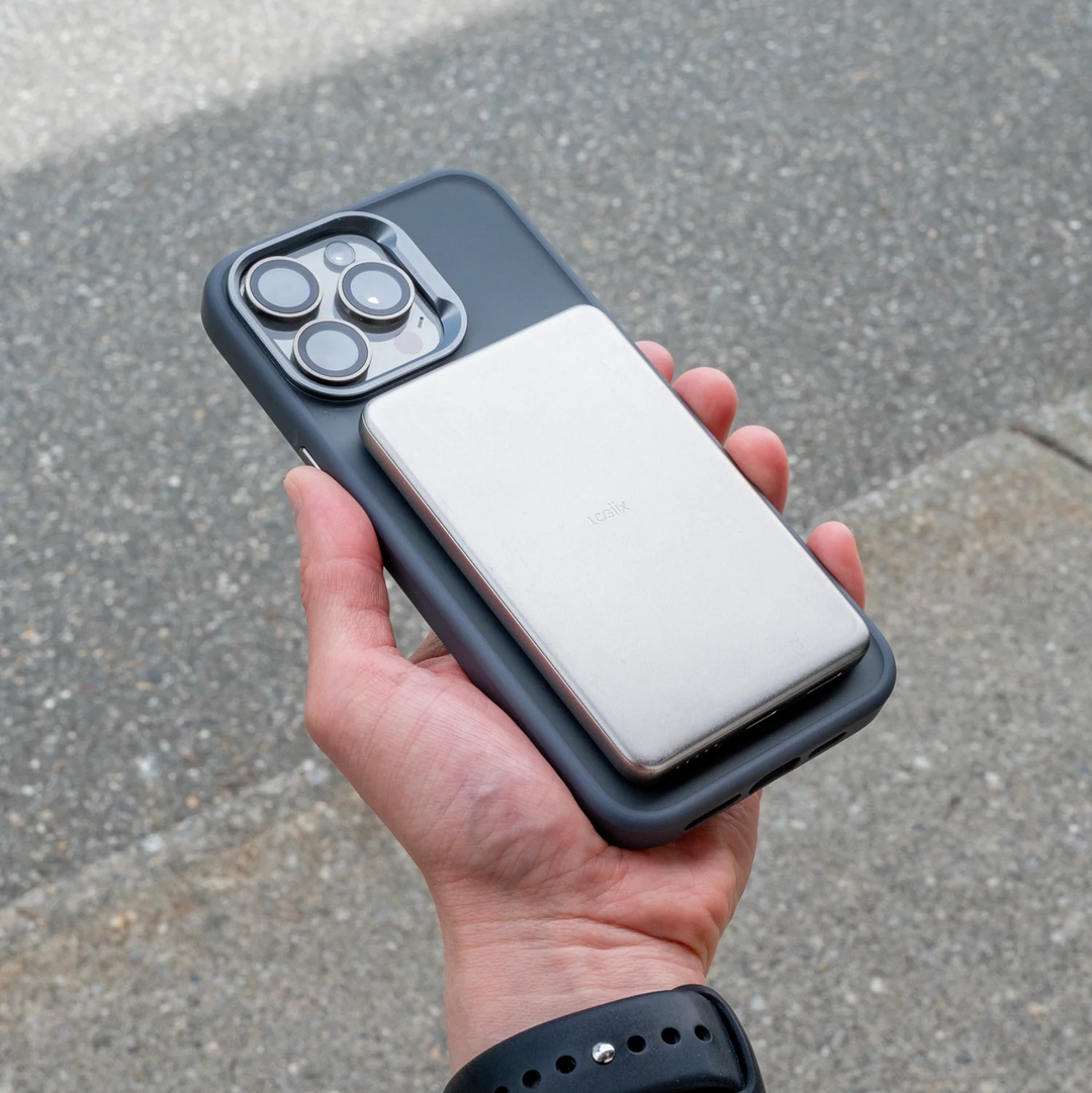 SO LOGiiX | Piston Power 5000 mAh Mag Slim (2024) - Titanium | LGX-13786