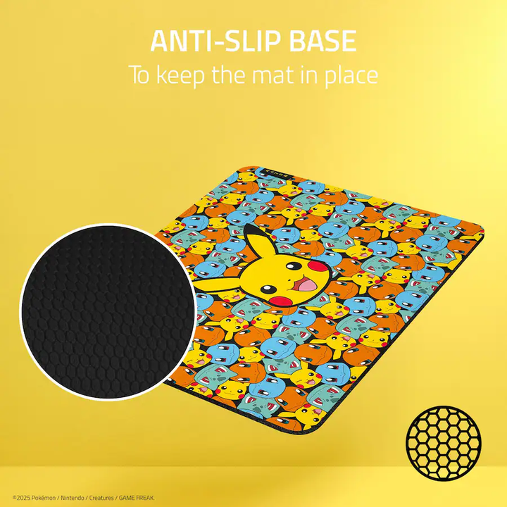 Razer | Gigantus V2 Cloth Gaming Mouse Pad (Medium) - Pokémon Edition | RZ02-03333900-R3M1