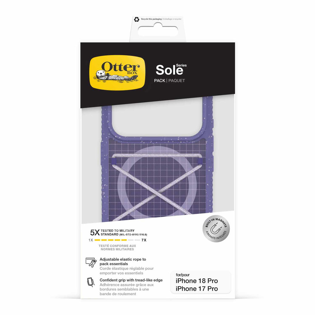 Otterbox | Sole Pack MagSafe iPhone 18 Pro/17 Pro + Camera Control Case - Axis Purple | 77-001049