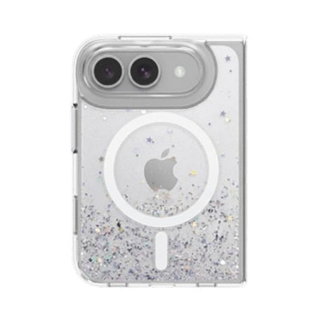 SwitchEasy | Starfield M3D Glitter Protective Case iPhone Duo - Clear/Glitter | SPH18U021TR26