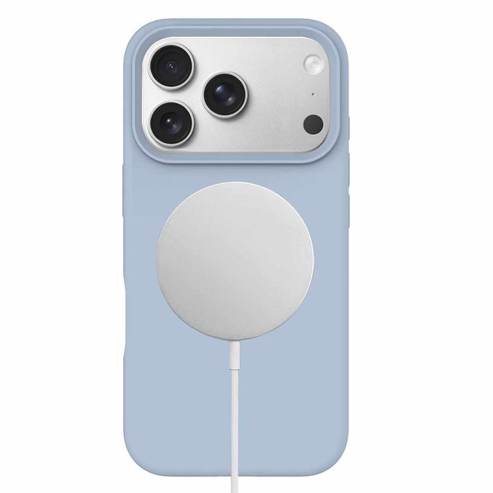 Blu Element | Silicone MagSafe Case iPhone 18 Pro /17 Pro - Pastel Blue | BESMG18PR3