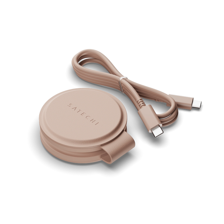 Satechi | OntheGo 2-in-1 Wireless Charger - Desert Rose | ST-QTG21R