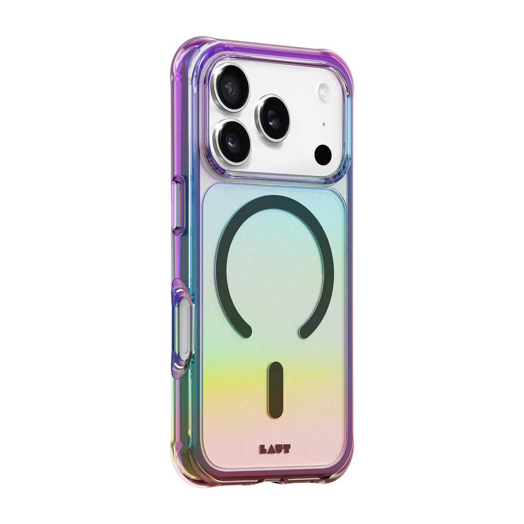 LAUT | Aero Holo MagSafe for iPhone 17 Pro - Holo Midnight | L_IP25B_AH_BK