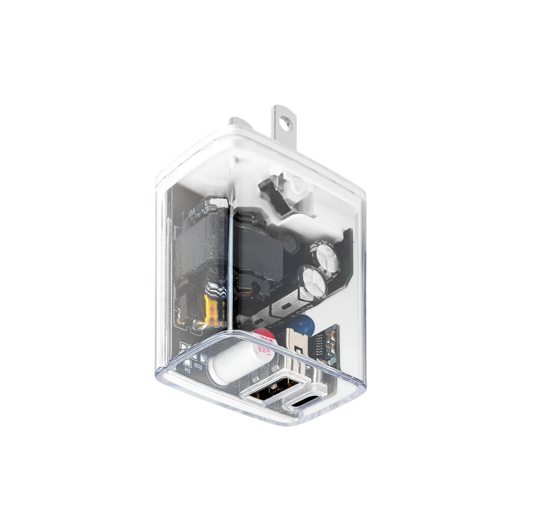 LOGiiX | Power Cube Crystal 20W Duo - Crystal Clear | LGX-13924