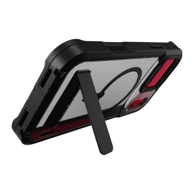 ZAGG | Graphene Rainier Snap Kickstand iPhone 17 Pro Max Case - Smoke Black | 702319175