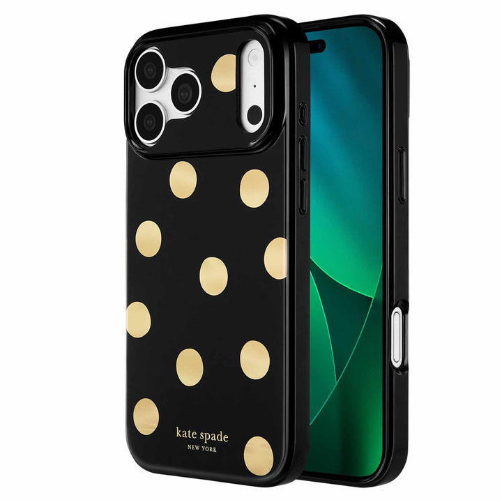 Kate Spade | Protective MagSafe Case iPhone 18 Pro Max /17 Pro Max - Metallic Classic Dot | KS061146