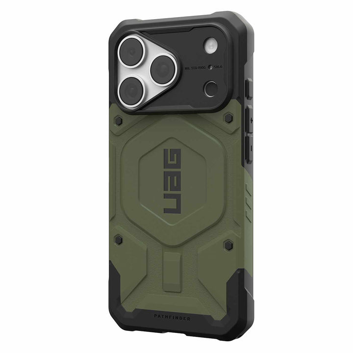 UAG | Pathfinder MagSafe Case iPhone 18 Pro/17 Pro  - Olive Drab | 114583117272