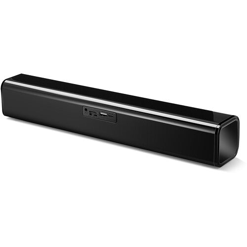 Adesso | Xtream S6 Bluetooth and 3.5mm Stereo Multimedia Soundbar Speaker - Black | XTREAM S6