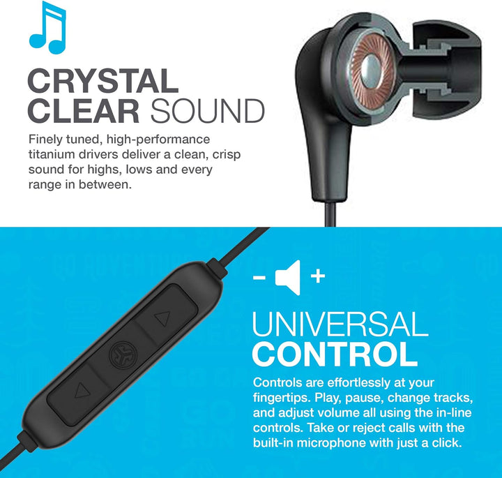 JBuds | Pro Wireless Earbuds - Black | IFCEBPRORBLK123