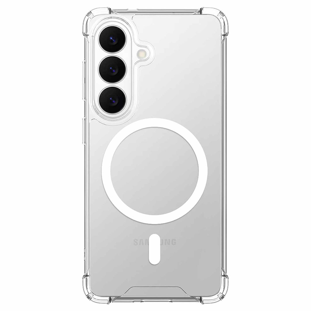 Blu Element | DropZone Rugged Case w/Magnets for Samsung Galaxy S26 FE/Galaxy S25 FE - Clear | BEDZR26SFE1