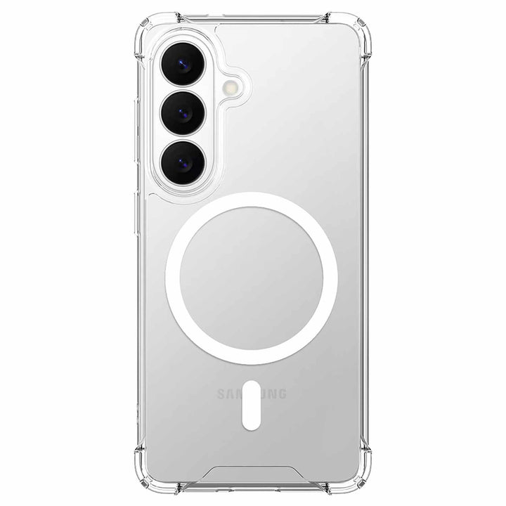 Blu Element | DropZone Rugged Case w/Magnets for Samsung Galaxy S26 FE/Galaxy S25 FE - Clear | BEDZR26SFE1