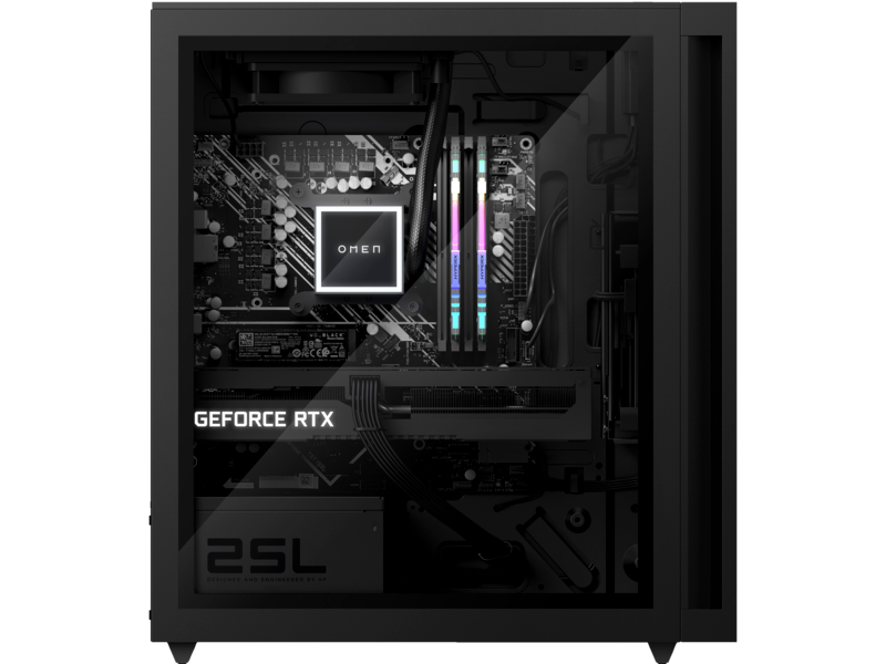 HP | OMEN 25L Gaming Desktop  i7-14700F 1TB HDD 32GB RAM RTX 4070 Super Win11 Home GT15-2009
