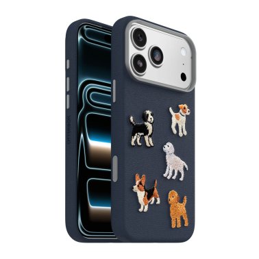 Otterbox | Symmetry Cactus Leather iPhone 18 Pro Max/17 Pro Max Embroidery MagSafe Case - Baskerville | 77-001190