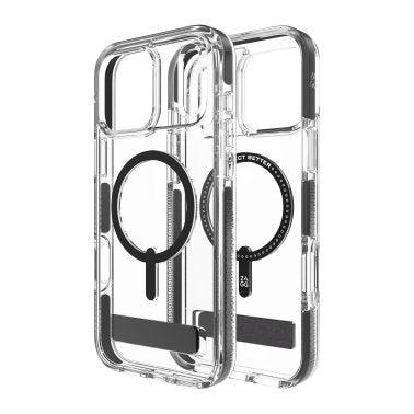 ZAGG | Graphene Santa Cruz Snap iPhone 17 Pro Max Kickstand Case - Black | 702318947
