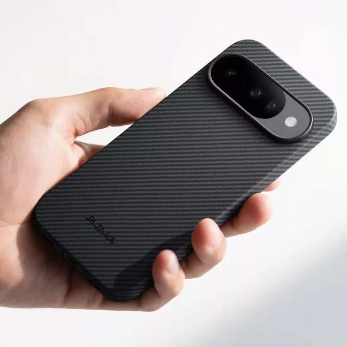 Pitaka | 600D Aramid Fiber MagSafe Case for Google Pixel 10 Pixel 10 Pro - Black | GPB2501