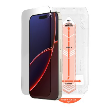 HyperGear | Tempered Glass Screen Protector iPhone 18 Pro Max/17 Pro Max w/Dust-Free Install Tray | 16418