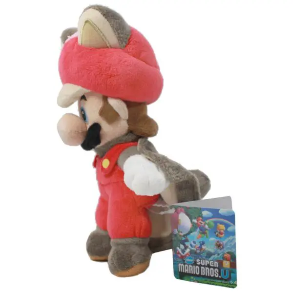 Little Buddy | Flying Squirrel (Musasabi) Mario Official New Super Mario Bros 9" Plush
