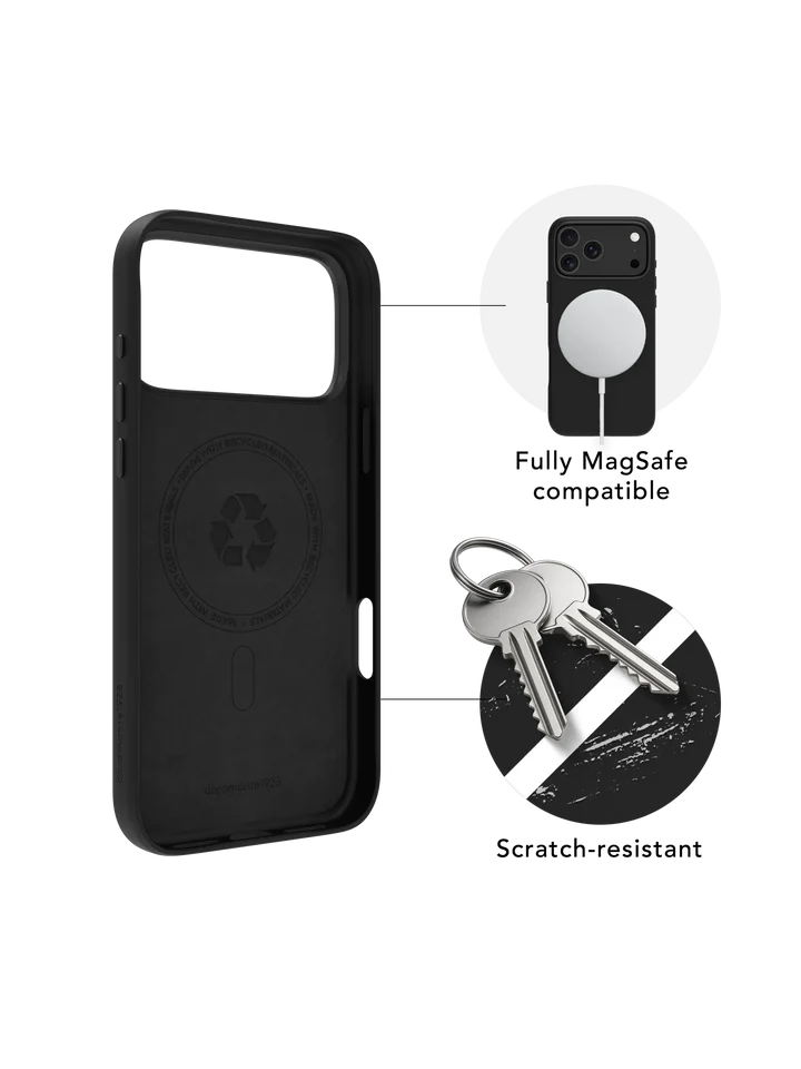 Dbramante1928 | Roskilde MS ICON iPhone 18 Pro / iPhone 17 Pro - Black | RO63ICBL6641
