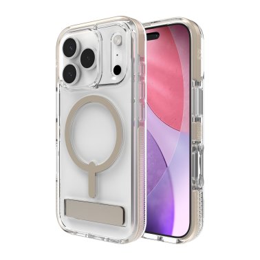 ZAGG | Graphene Santa Cruz Snap  iPhone 17 Pro Kickstand Case - Titanium | 702318978