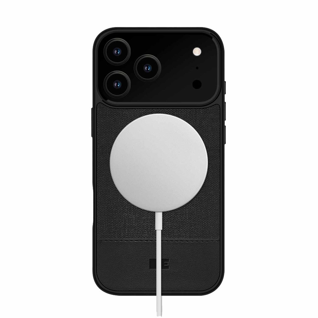 Blu Element | Folio 2-in-1 MagSafe iPhone 17 Pro Case - Black | BEFMS17B5