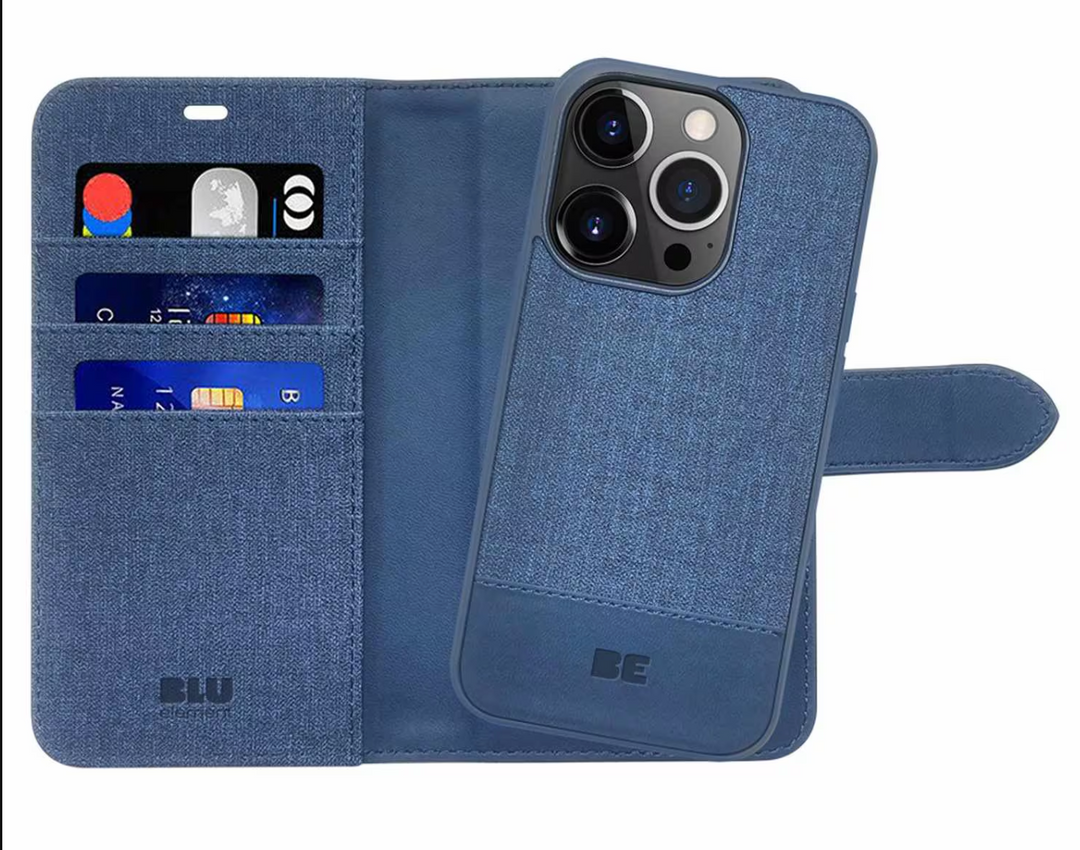 Blu Element | Folio 2 in 1 w/MagSafe iPhone 16 Pro Max Lazuli - Blue | 120-8658