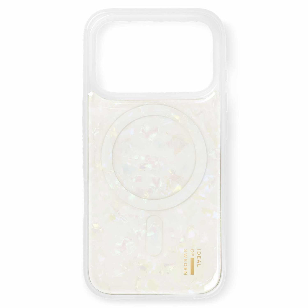 Ideal of Sweden | Pearlised MagSafe Case iPhone 17 Pro - White | IDPLCMSI2561P10