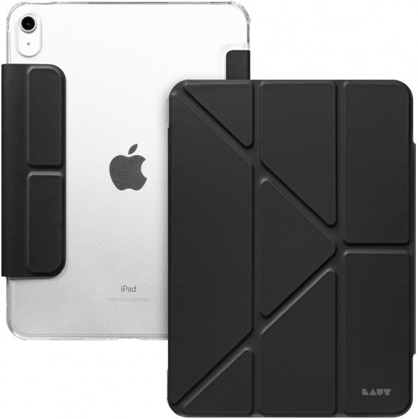 LAUT | Huex Folio for iPad 10.9 (2022) 10th Gen - Black | L_IPD22_HF_BK