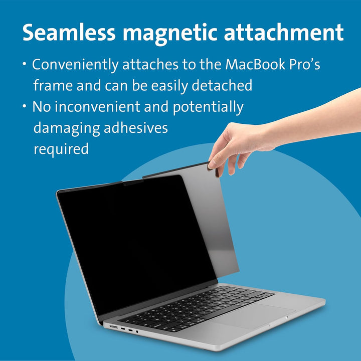 Kensington | MagPro Elite Magnetic Privacy Screen for MacBook Pro 16 M1/M2 2021 | K58371WW