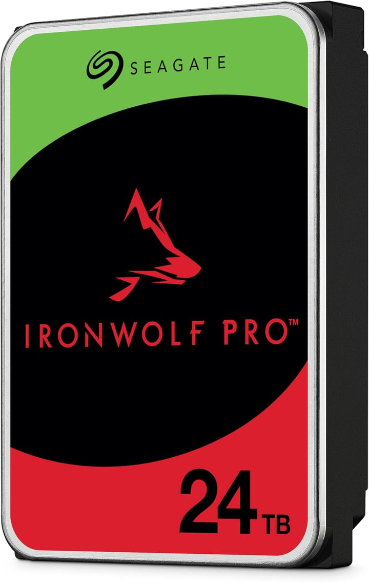Seagate | IronWolf Pro 24TB 3.5" 7200RPM SATA Desktop Internal Hard Drive | ST24000NT002