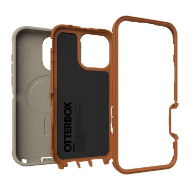 OtterBox | Defender Pro w/ MagSafe Series Case iPhone 16 Pro Max - Black Real Tree Apx | 15-12959