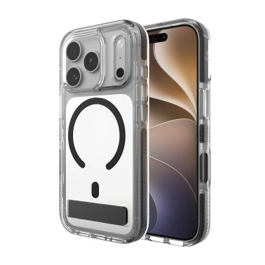 ZAGG | Graphene Santa Cruz Snap iPhone 18 Pro/17 Pro Kickstand Case - Black | 702322305