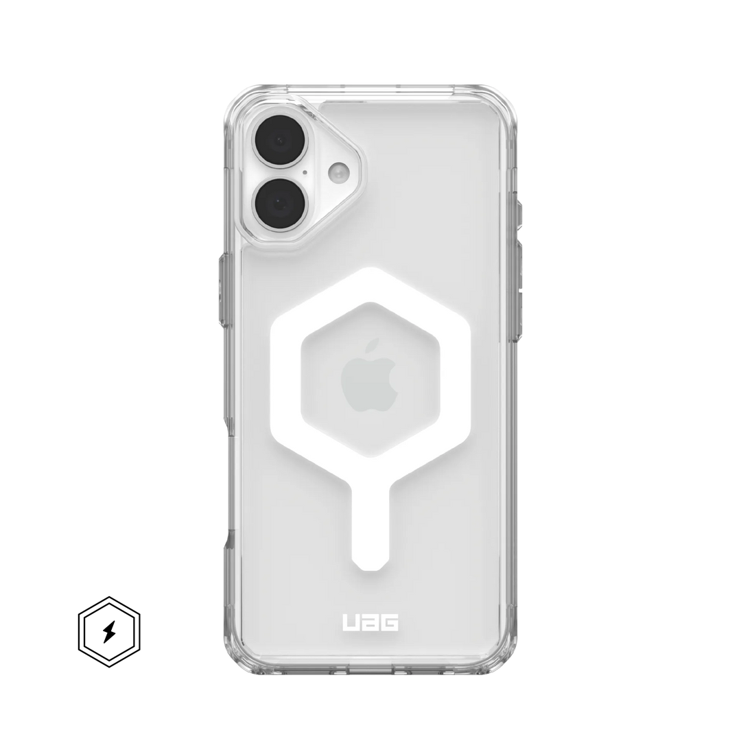 UAG | Plyo MagSafe Rugged Case iPhone 16 Plus - Ice / White | 120-8687