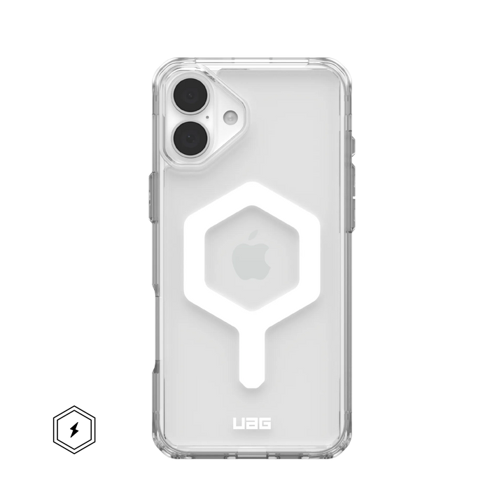 UAG | Plyo MagSafe Rugged Case iPhone 16 Plus - Ice / White | 120-8687
