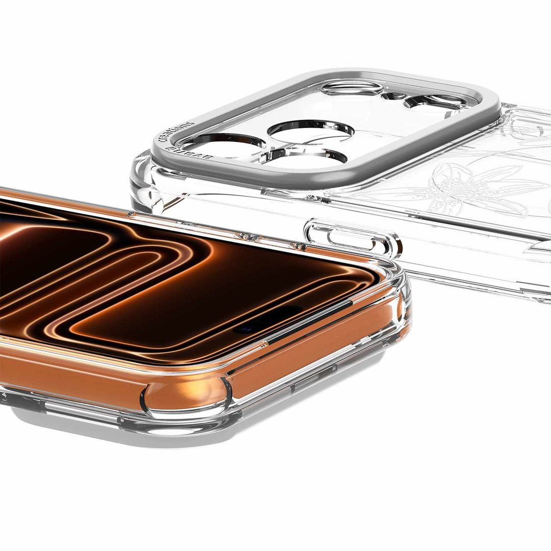 Avana | Vibe MagSafe Case for iPhone 17 Pro Max - Clear/Silver | AP7UAVRIBSLVR