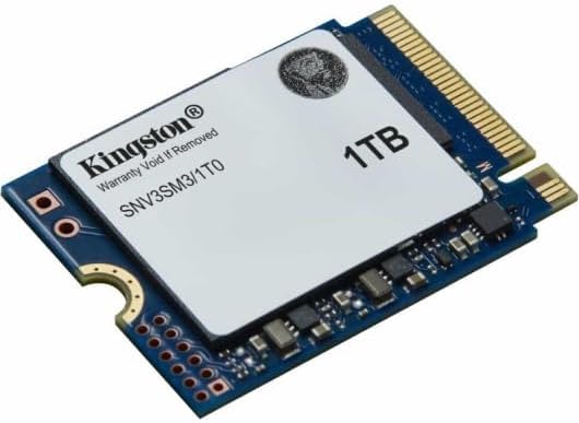 Kingston | 1000G 1TB NV3 M.2 2230 PCIe 4.0 NVMe SSD | SNV3SM3/1T0