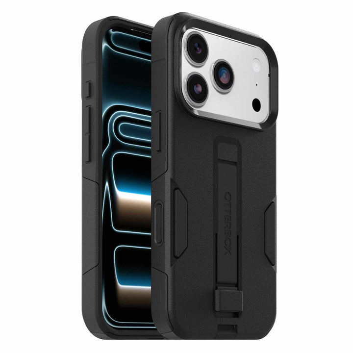 Otterbox | Commuter Grip MagSafe iPhone 18 Pro/17 Pro + Camera Control Case - Black | 77-000899