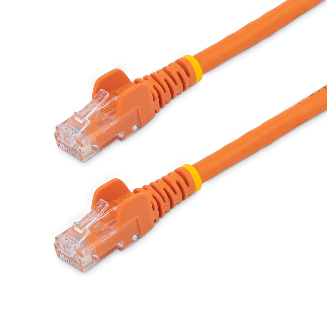 Startech | CAT6 Ethernet Cable CAT 6 Gigabit Ethernet Wire 1ft - Orange | N6PATCH1OR