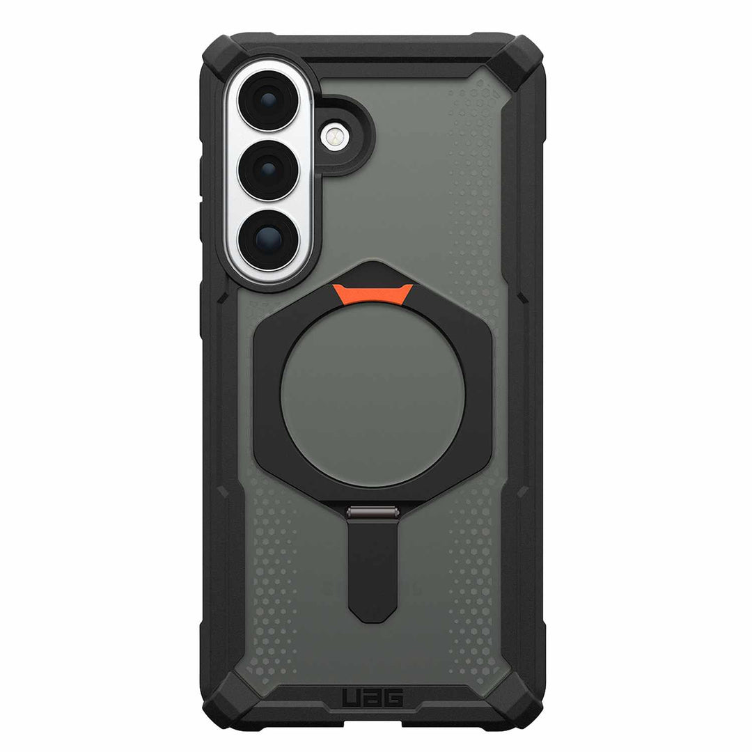UAG | Plasma XTE Rugged Kickstand Case w/Magnets for Samsung Galaxy S26+ - Black/Orange | 214523114097