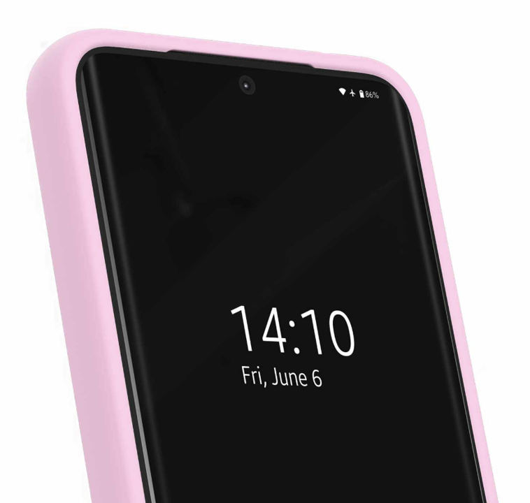 Ideal of Sweden | Silicone Case Compatible w/MagSafe Bubblegum for Samsung Galaxy S25 / Galaxy S24 - Pink | 120-9284
