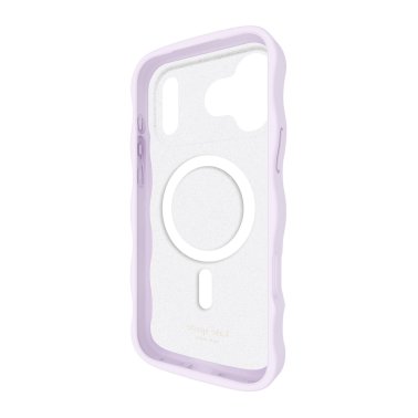 Kate Spade | Wavy MagSafe iPhone 17 Pro Max Case - Opal Glitter | KS057256