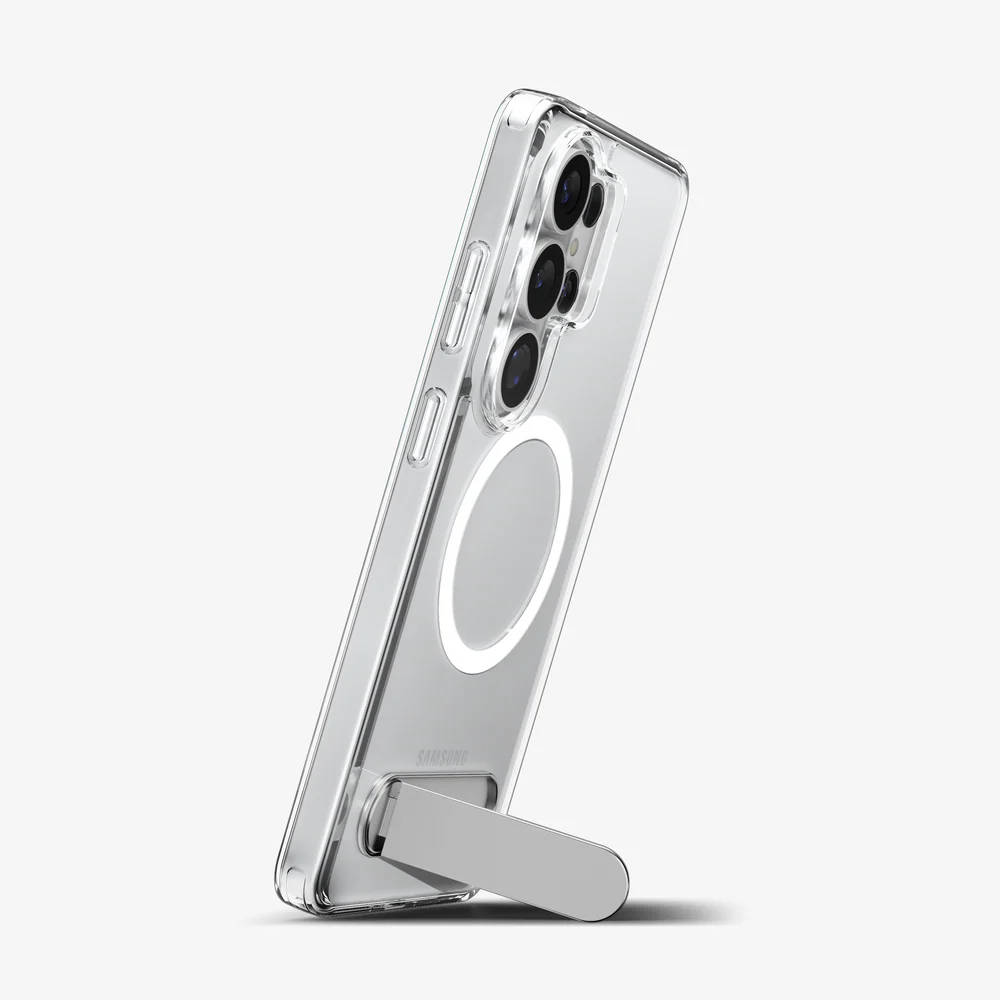 Spigen | Slim Armor Essential S MagFit for Samsung Galaxy S26 Ultra - Clear/White | ACS10693