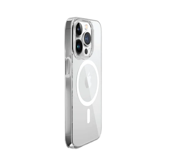 LOGiiX  | Thin Guard Mag for iPhone 15 Pro - Clear/White | LGX-13610