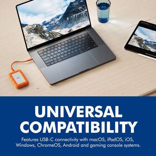 Seagate | LaCie 2TB Rugged SSD4 USB4 External SSD | STND2000400