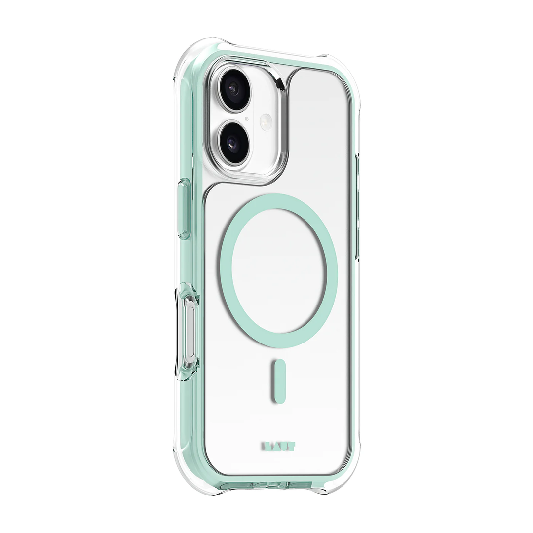 LAUT | Aero Protect MagSafe iPhone 17 Case - Aqua Mint | L_IP25A_AP_MT