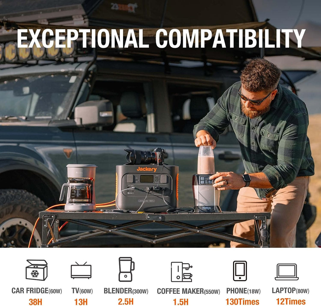 Jackery | Explorer 1000 Pro Portable Power Station - 1000W 1002Wh | E1000PRO