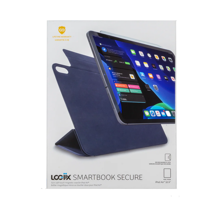 //// LOGiiX | Smartbook Secure for iPad Air 10.9 - Midnight Blue | LGX-13477
