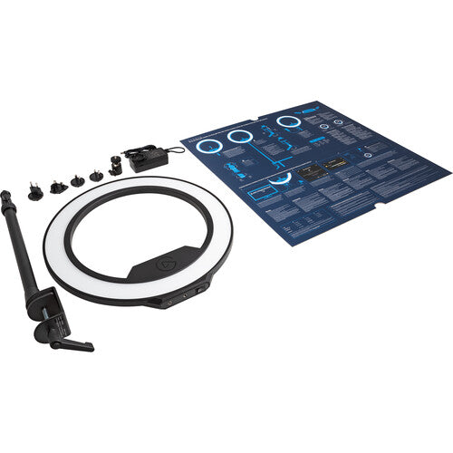 Elgato | Ring Light - Premium Edge-Lit Smart LED Ring Light RGBW | 10LAC9901