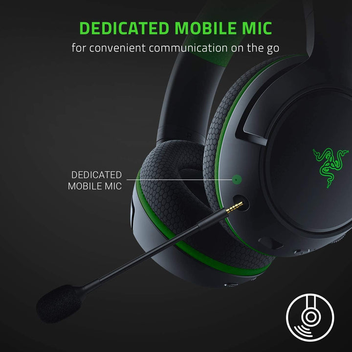 Razer | Kaira Pro Wireless Gaming Headset for Xbox Series S/X and Mobile Devices - Black | RZ04-03470100-R3U1