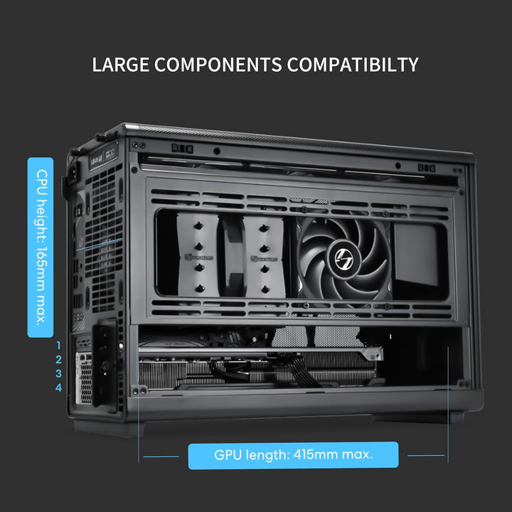 Lian-Li | CS Mini Tower 2x2.5 SSD M-ATX ITX - White Retail | A3W-MATX-WD WHITE