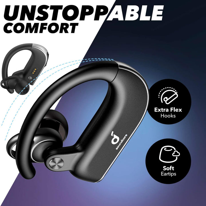 Soundcore by Anker | Spirit X2 True Wireless Earbuds - Black EF | A3918Z125